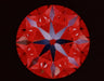 0.91ct Round F SI1 Natural Diamond arrows image