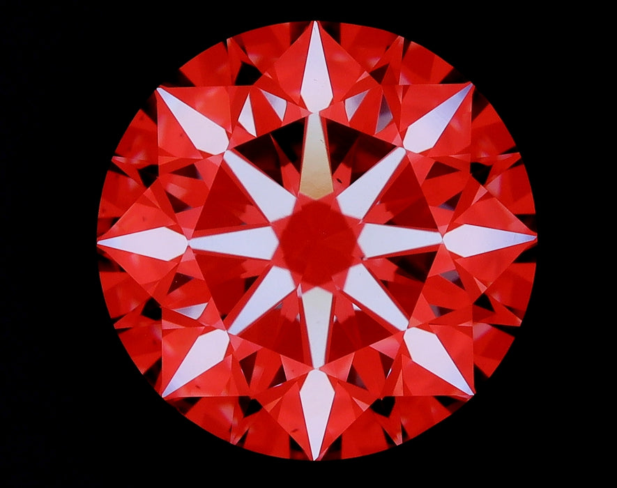 4.03ct Round I VS2 Natural Diamond arrows image