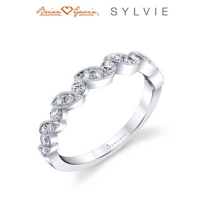 Lily Diamond Stackable Band