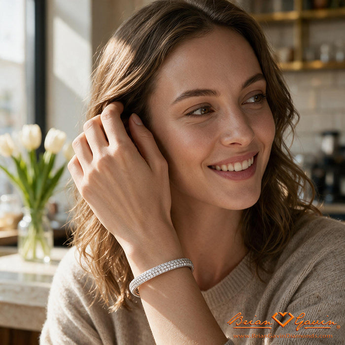 Beauty Bangle 18K White Gold