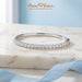 14K White Gold, Platinum