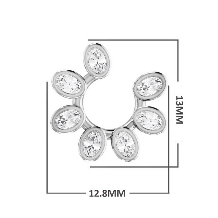 14K White Gold, 14K Rose Gold, 14K Yellow Gold