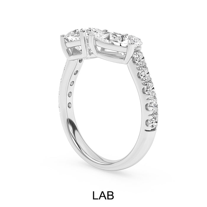 14K White Gold