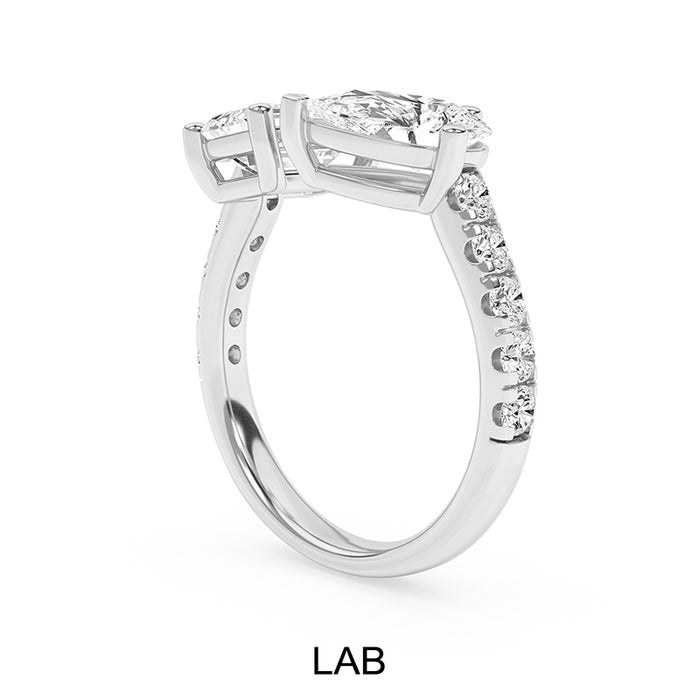 14K White Gold