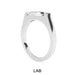 14K White Gold