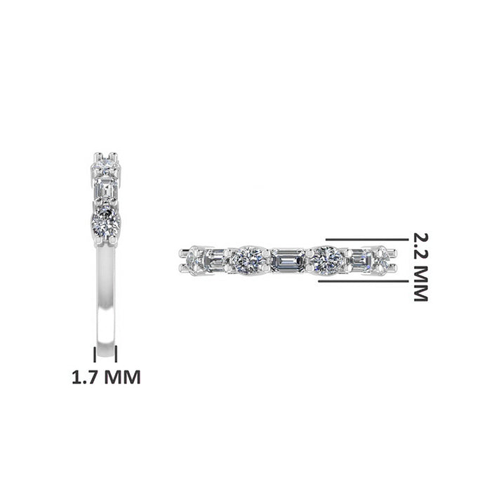 14K White Gold, 14K Rose Gold, 14K Yellow Gold