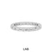 14K White Gold