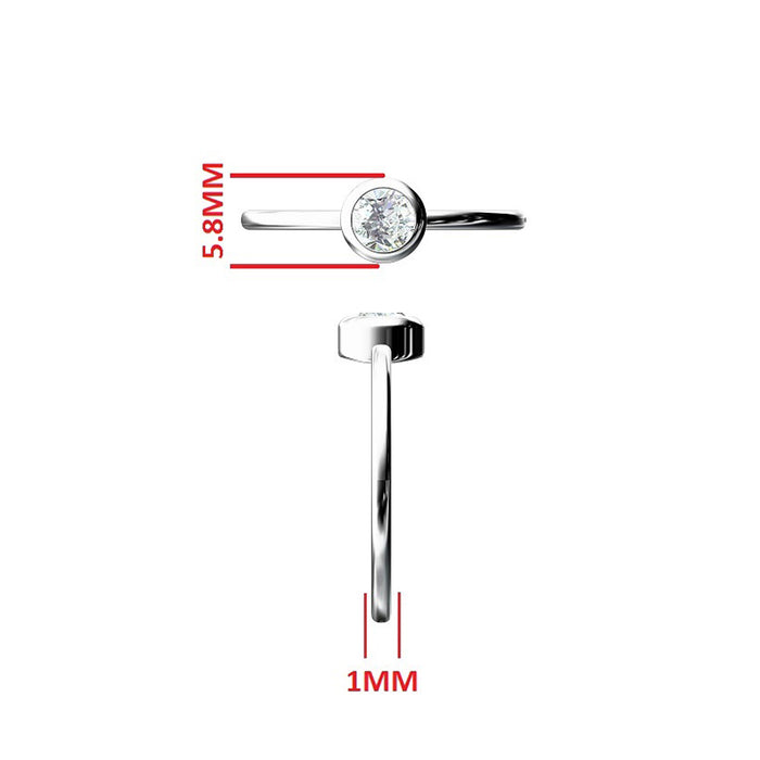 14K White Gold, 14K Rose Gold, 14K Yellow Gold