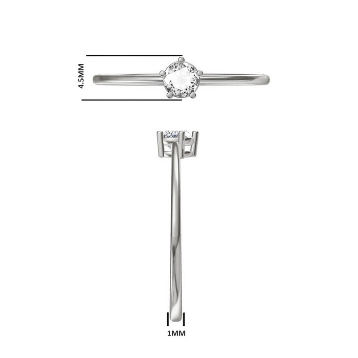 14K White Gold, 14K Rose Gold, 14K Yellow Gold