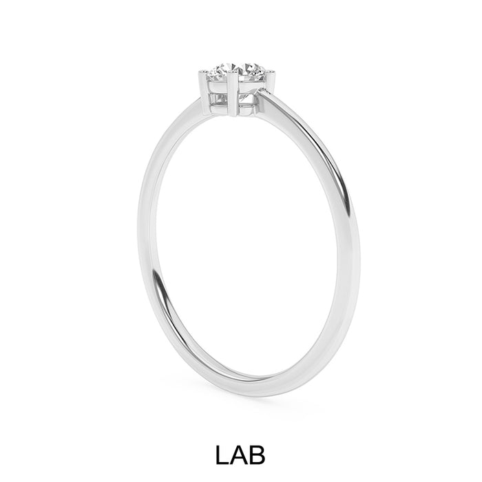 14K White Gold