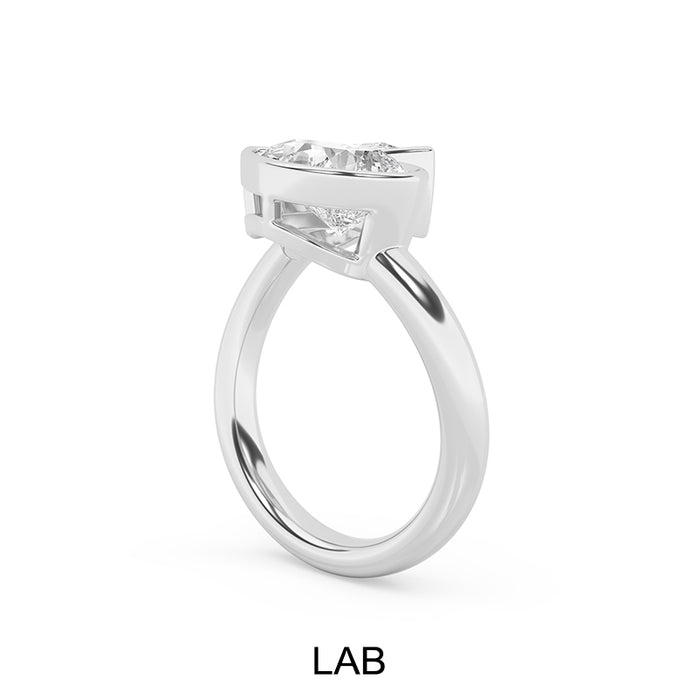 14K White Gold