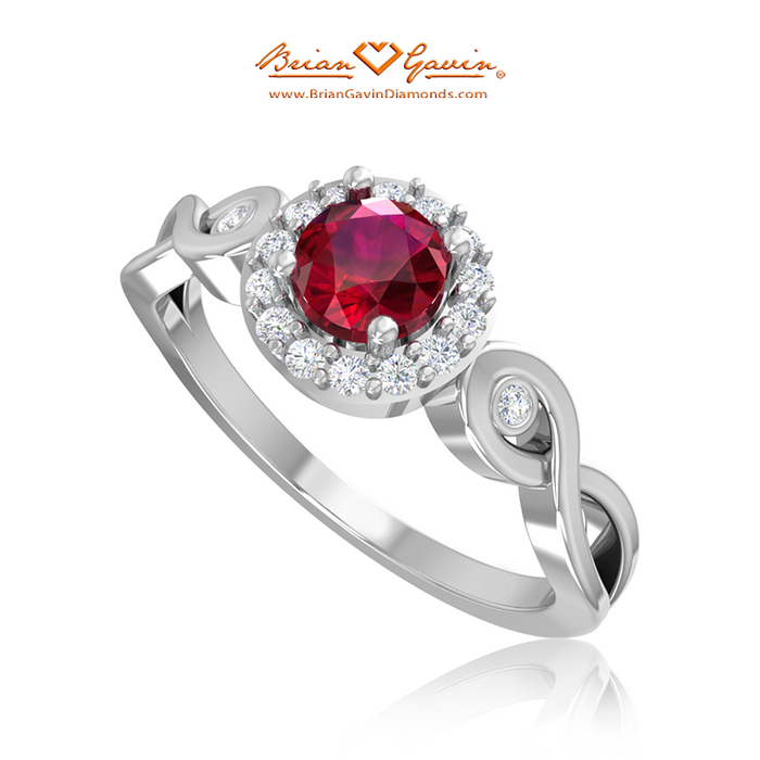 14K White Gold