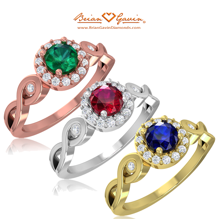 14K White Gold