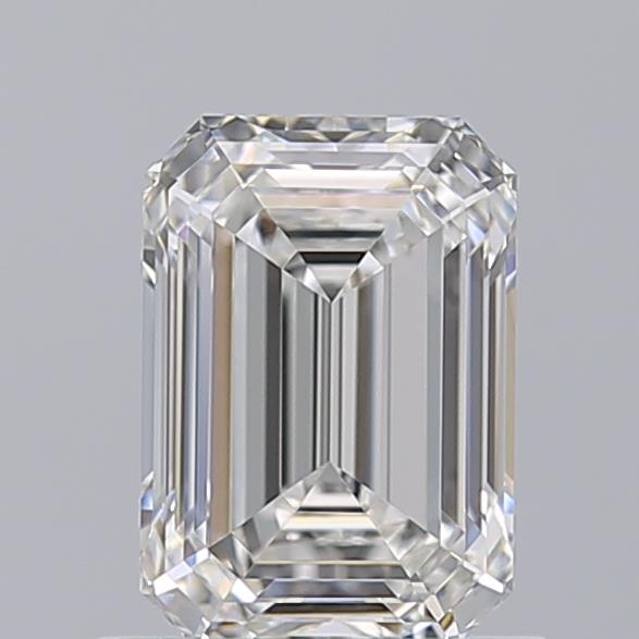 1.010 H VVS2 Virtual Selection Emerald Diamond