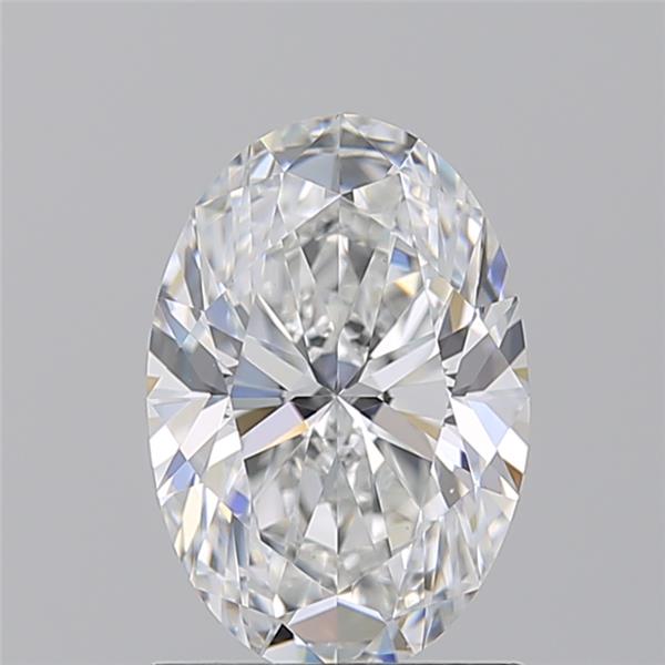 1.300 F VVS2 Virtual Selection Oval Diamond
