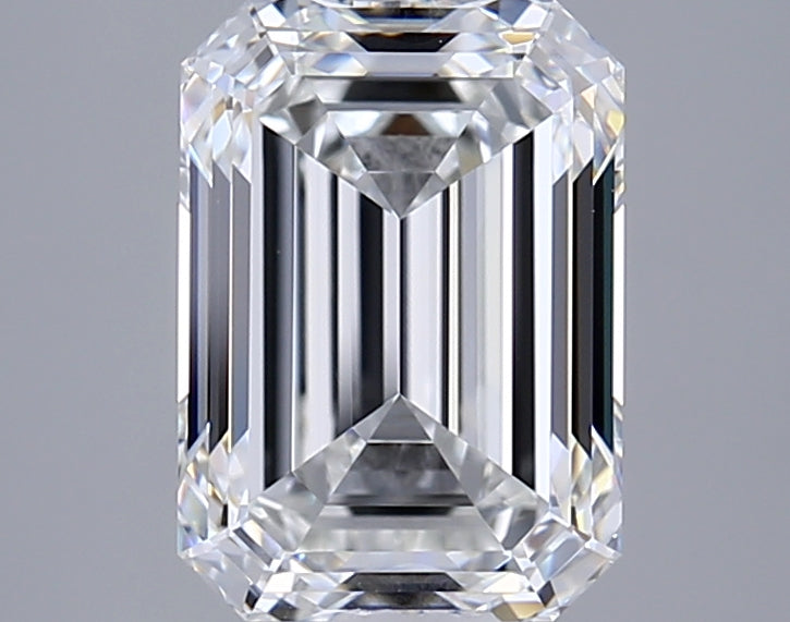 2.96000 F VVS2 BG Select Lab Grown Emerald Diamond