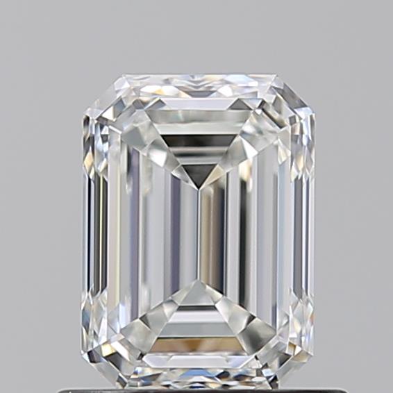 1.010 G VVS2 Virtual Selection Emerald Diamond