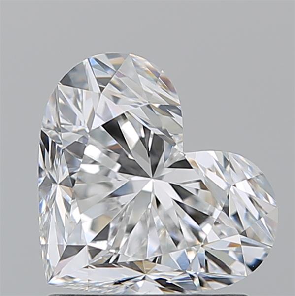 1.500 E VVS2 Virtual Selection Heart Diamond