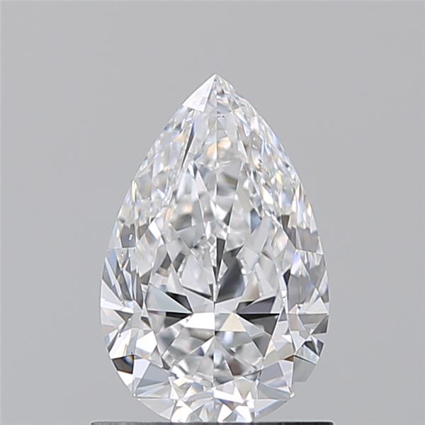 1.010 D VS2 Virtual Selection Pear Diamond