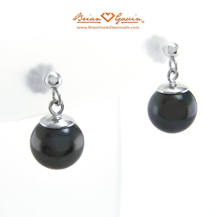 9.0-10.0mm Tahtian Pearl Earrings