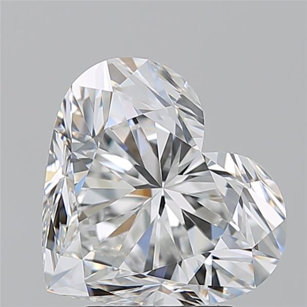4.040 G VVS2 Virtual Selection Heart Diamond