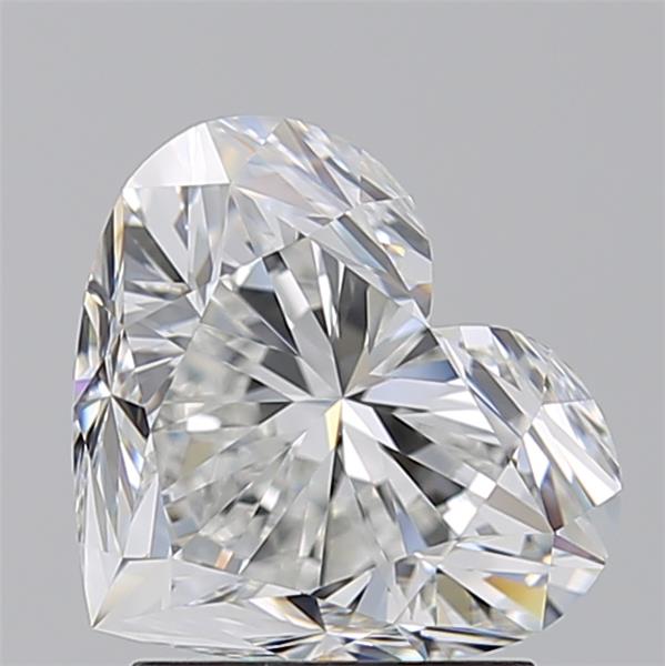 2.120 G VVS2 Virtual Selection Heart Diamond