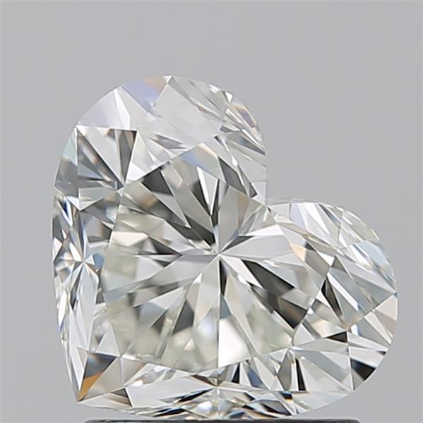 1.710 K VVS1 Virtual Selection Heart Diamond