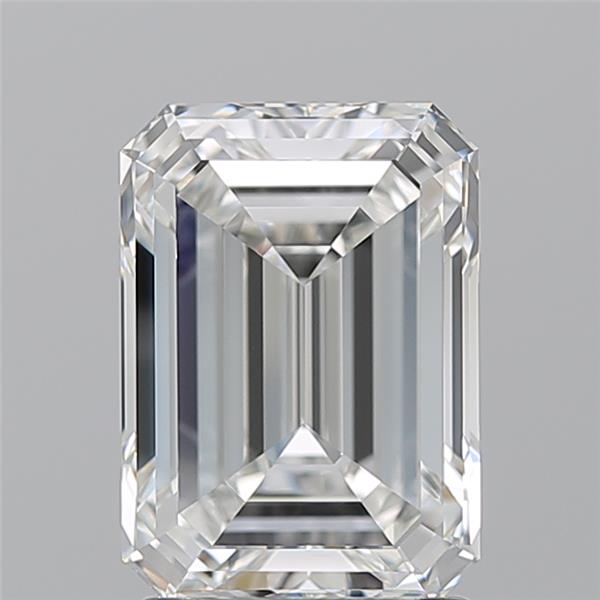 2.500 H VVS2 Virtual Selection Emerald Diamond