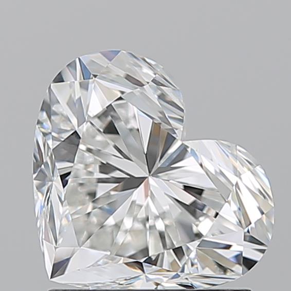 1.500 G VS1 Virtual Selection Heart Diamond