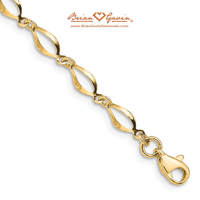 14K Yellow Gold