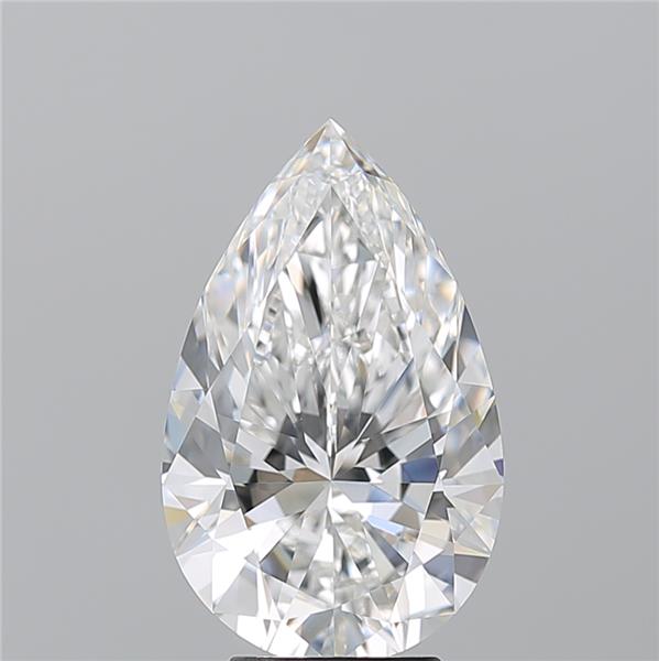 4.020 F VVS2 Virtual Selection Pear Diamond