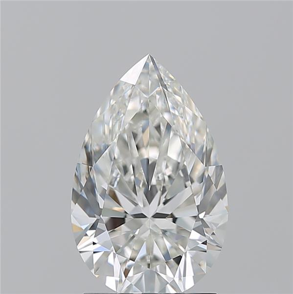 2.010 H VVS2 Virtual Selection Pear Diamond