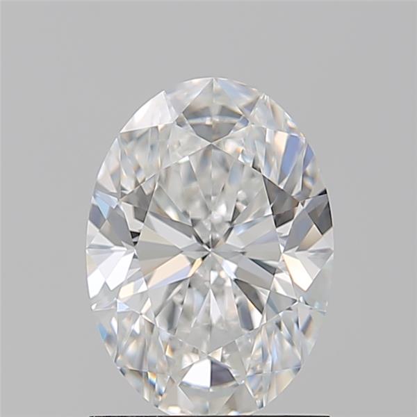 1.320 F VVS2 Virtual Selection Oval Diamond