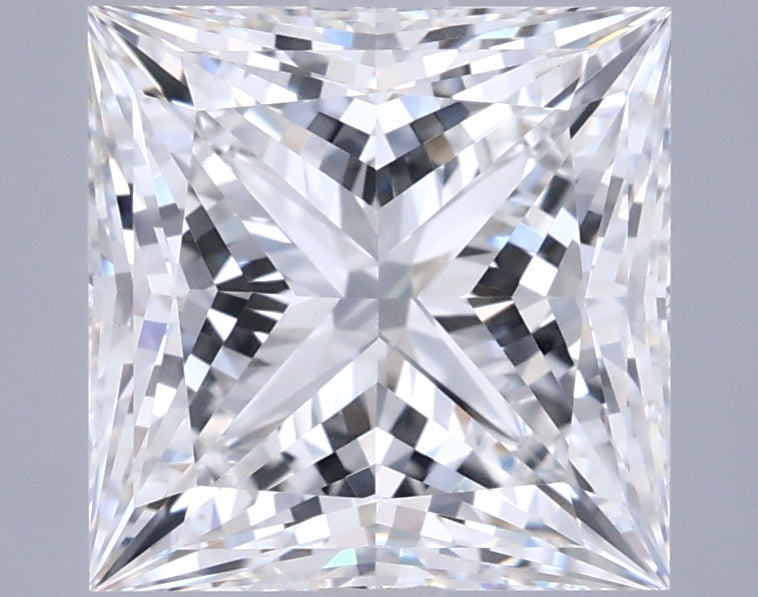 4.07000 E VVS2 BG Select Lab Grown Princess Diamond