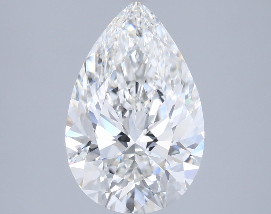 2.80000 F VVS2 BG Select Lab Grown Pear Diamond