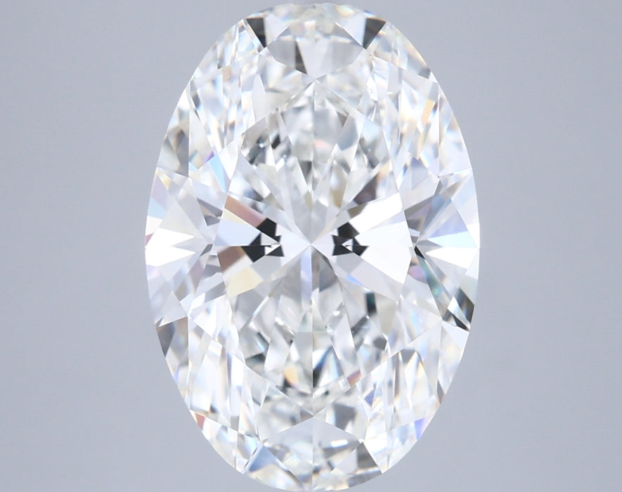 5.06000 F VVS2 BG Select Lab Grown Oval Diamond