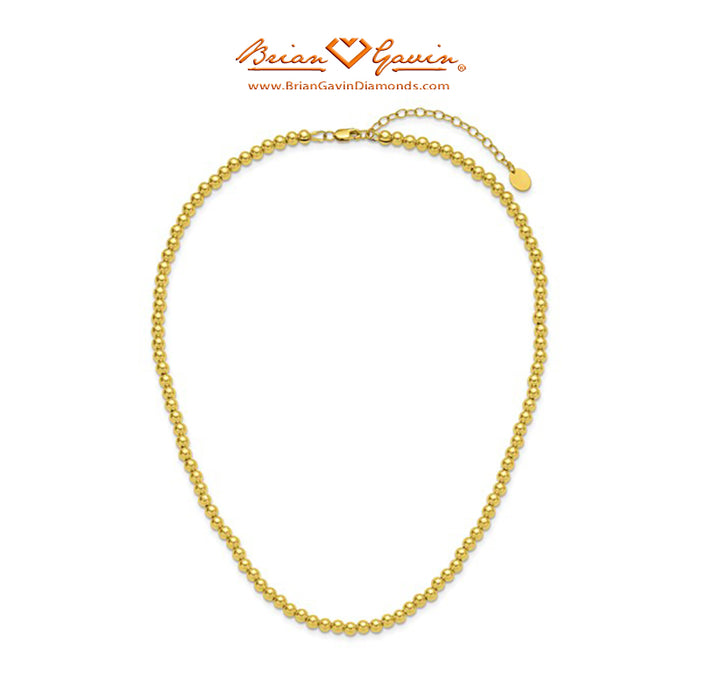 14K Yellow Gold