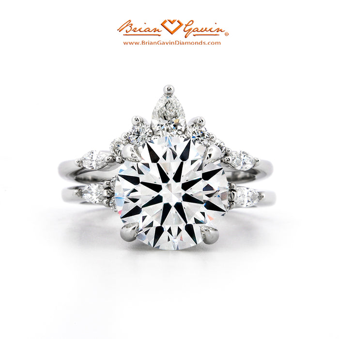 18K White Gold, Platinum