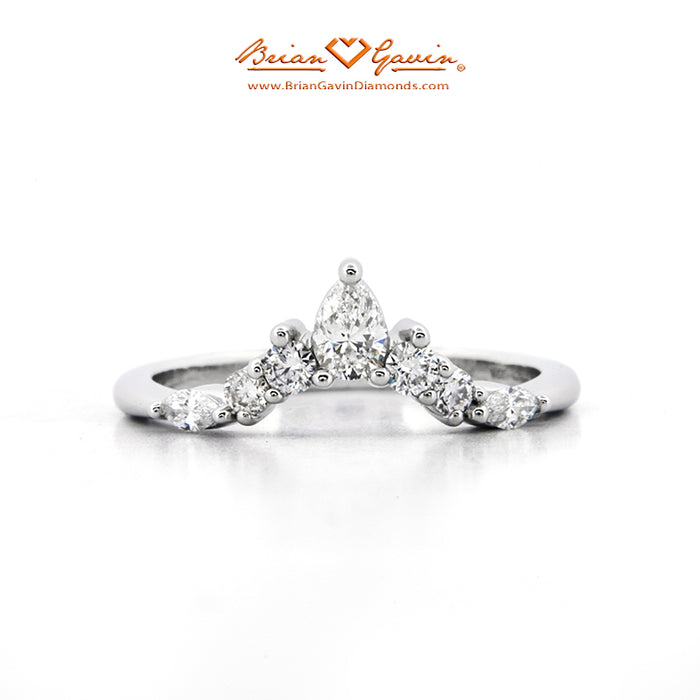 18K White Gold, Platinum