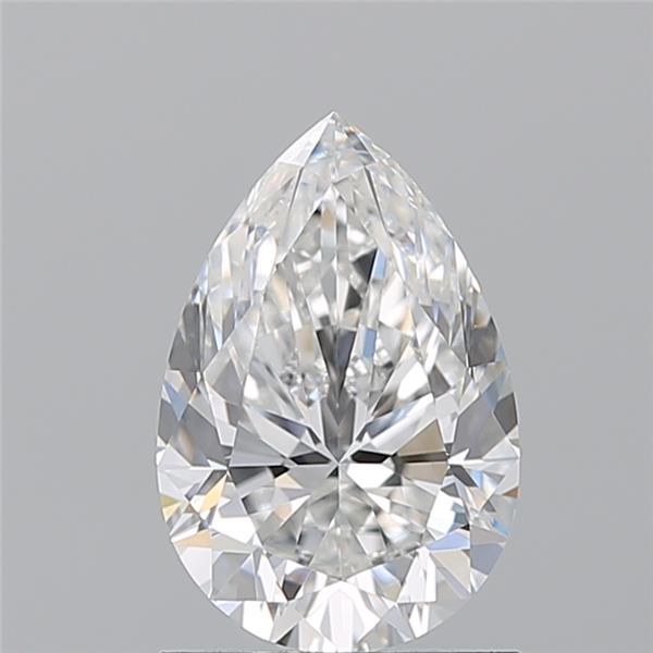1.200 E VVS2 Virtual Selection Pear Diamond