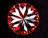 3.51ct Round H VS1 Natural Diamond hearts image