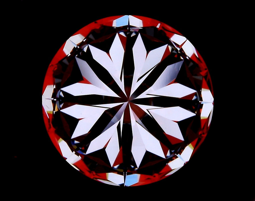 4.01ct Round M VS1 Natural Diamond hearts image