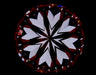 3.03ct Round F IF Natural Diamond hearts image