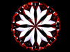 3.53ct Round F VS1 Natural Diamond hearts image