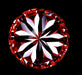 2.20ct Round D VS1 Natural Diamond hearts image