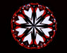 4.03ct Round I VS2 Natural Diamond hearts image