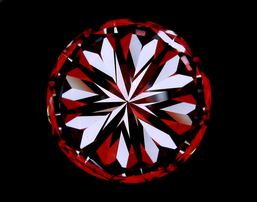 4.70ct Round I VS2 Natural Diamond hearts image