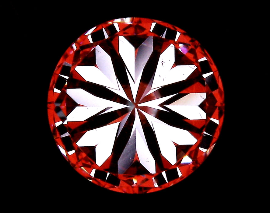2.03ct Round I SI1 Natural Diamond hearts image