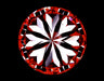 2.03ct Round I SI1 Natural Diamond hearts image