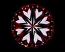 4.30ct Round H VS2 Natural Diamond hearts image